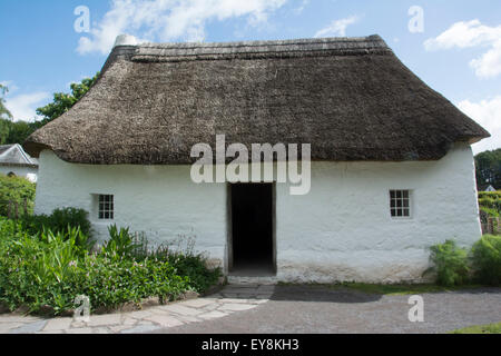 WALES; CARDIFF; ST. FAGAN MUSEUM;  1770 NANT WALLTER COTTAGE Stockfoto