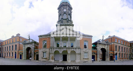 Der Bedford-Turm im oberen Hof in Irland Dublin Castle. Stockfoto