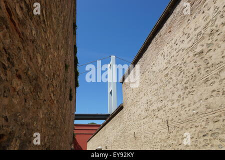 Istanbul-Palast, osmanischen Struktur, Bosporus Stockfoto