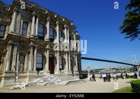 Istanbul-Palast, osmanischen Struktur Brücke Stockfoto