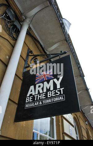 Army Air Force Navy Karriere Büro Oxford UK Stockfoto