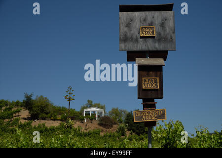 Die Familie Benzinger Winery, Sonoma CA Stockfoto