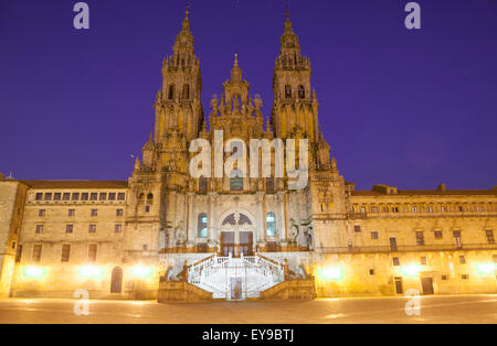 Kathedrale von Santiago De Compostela Stockfoto