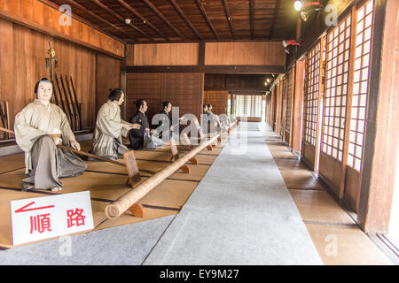 Arai Sekisho, Kosai Stadt Shizuoka Präfektur, Japan Stockfoto