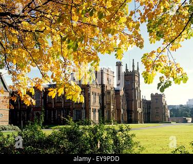 Queens University, Belfast, Irland Stockfoto