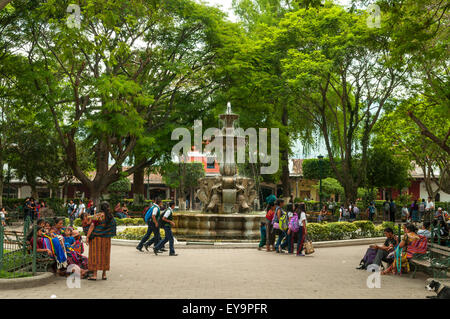 Parque Centrale, Antigua, Guatemala Stockfoto