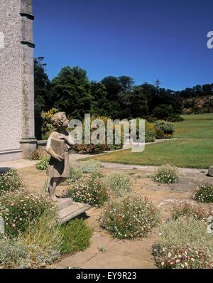 Kilruddery, Bray, Co Wicklow, Irland; Statue auf der vorderen Terrasse Stockfoto