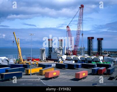 Rosslare Harbour, Co. Wexford, Irland Stockfoto