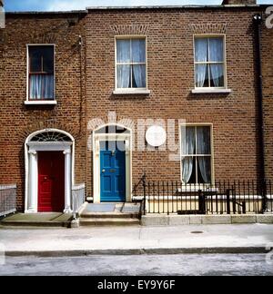 33 Synge Street, Dublin, Co. Dublin, Irland; Geburtsort von Shaw Stockfoto