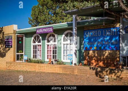 Das Heilige Licht therapeutische Heilungszentrum in Sedona, Arizona, USA. Stockfoto