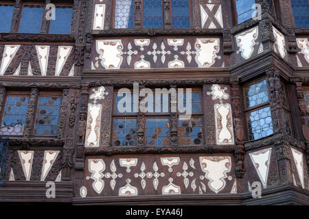 Saverne, Frankreich, Fassade des Maison Katz Stockfoto