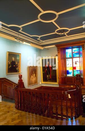 Crawford Municipal Art Gallery, Cork City, County Cork, Irland; Historisches Interieur Stockfoto