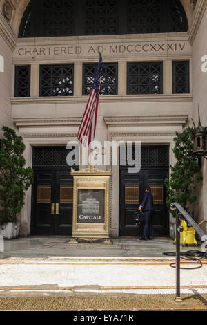 Eingang des Capitale, Veranstaltungsort und Veranstaltungsfläche, Bowery, New York City, Manhattan, USA. Stockfoto