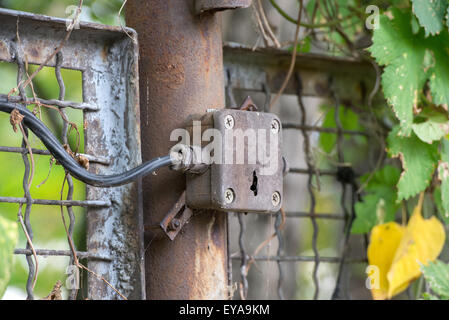 Berlin, Deutschland, erhaltene Teile der Berliner Mauer Stockfoto