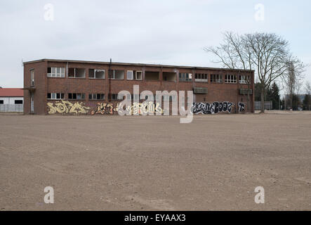 Berlin, Deutschland, verlassenen Nebengebäude des ehemaligen DDR-Rundfunk Stockfoto