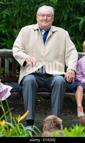 Gråsten, 25.07.2015 Prinz Henrik von Dänemark an die jährliche Fotosession bei Gråsten Palast RPE/Albert Nieboer/Niederlande OUT - NO-Draht-SERVICE- Stockfoto