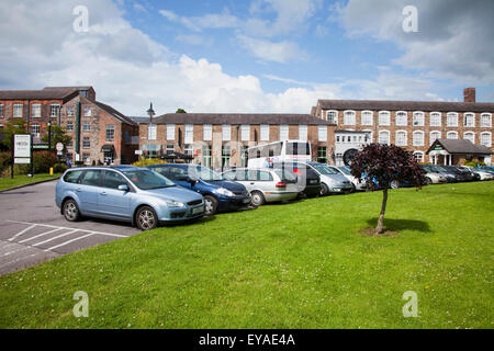 Blarney Woollen Mills Store und Hotel; Stadt Cork, County Cork, Irland Stockfoto