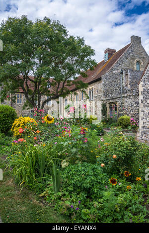 Münsters Abbey, St Mildreds Priory benediktinischen Nonnen, Minster in Thanet, Kent, England, UK Stockfoto