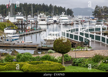 Roche Harbor, San Juan Islands, Washington Stockfoto