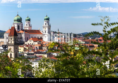 St. Stephan's Cathedral, Passau Altstadt, Niederbayern, Deutschland, Europa Stockfoto