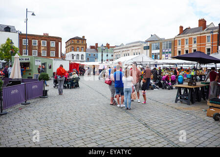 Marktplatz-Boston Lincolnshire UK Stockfoto