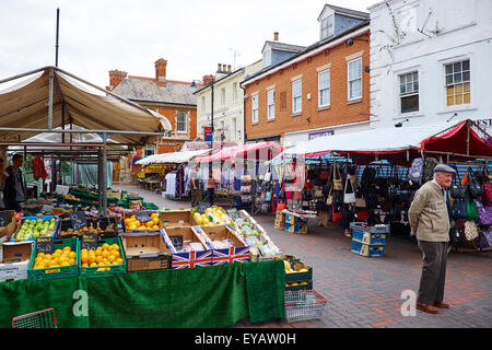 Marktplatz Spalding Lincolnshire UK Stockfoto