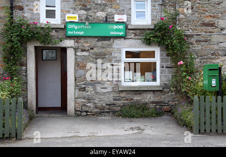 Dorf-Post am Shillelagh im County Wicklow Stockfoto