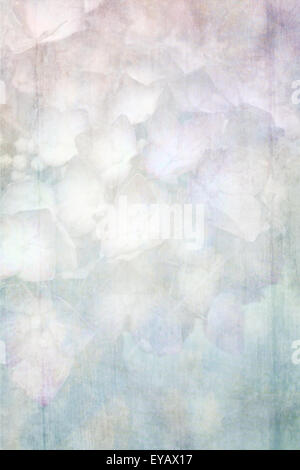 Verträumte floral Grunge Hintergrund Stockfoto