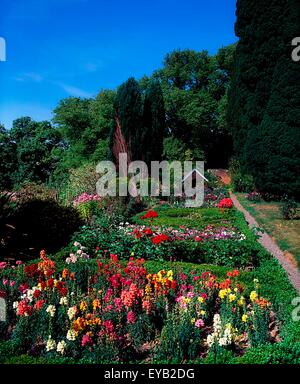 Beaulieu-Haus und Garten, Drogheda, Co Louth, Irland; Garten im Sommer Stockfoto