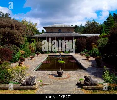 Ilnacullin Gardens, Co Cork, Irland; Casita im italienischen Garten Stockfoto