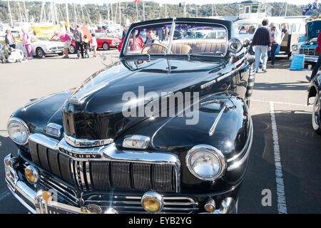 Sydney, Australien. Juli 2015. Das Ford Mercury Cabriolet aus dem Jahr 1947 bei einem Oldtimer-Event in Sydney in Pittwater Stockfoto