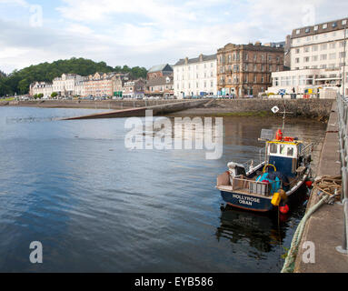 Fischerboot im Hafen von der Stadt Oban, Argyll and Bute, Scotland, UK Stockfoto