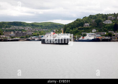 Caledonian MacBrayne ferry, Oban, Argyll and Bute, Scotland, UK Stockfoto