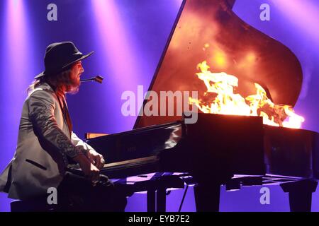 Finalrunde der European Song Contest 2015 (ESC) mit: The Makemakes wo: Wien, Österreich bei: 23. Mai 2015 Stockfoto