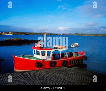 Hase Insel tosenden Wasser Bay, Co Cork, Irland Stockfoto