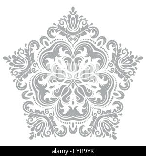 Damast Vektormuster Orient Stock Vektor