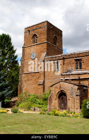 St. John the Baptist Church, Hornton, Oxfordshire, England, UK Stockfoto