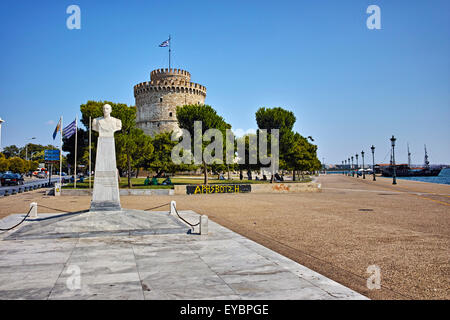 Weißer Turm von Thessaloniki Stockfoto