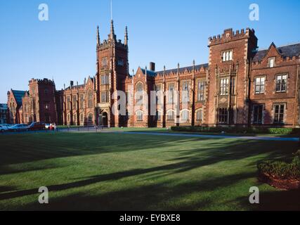 Queens University, Belfast, Co. Antrim, Irland; Universität, gegründet Mitte des 19. Jahrhunderts Stockfoto