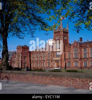 Queens University, Belfast, Co. Antrim, Irland; Universität, gegründet Mitte des 19. Jahrhunderts Stockfoto