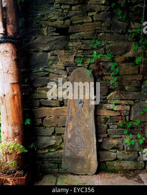 Rustikal-Tempel im Schloss ummauerten Garten, Glin Castle, Glin, Co Limerick, Irland, 18. Jahrhundert Stockfoto