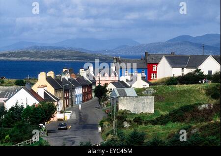 Horste Dorf, Beara Halbinsel, Co Cork, Irland Stockfoto