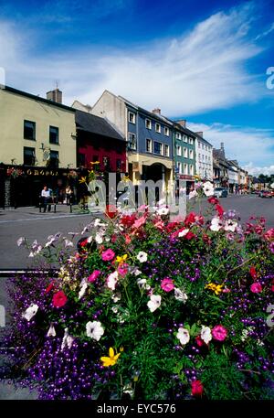 Parliament Street, Kilkenny Stadt, Grafschaft Kilkenny, Irland; Straßenbild Stockfoto