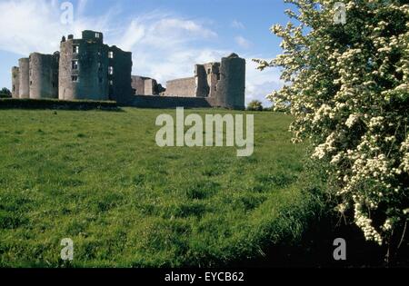 Roscommon Castle, Co Roscommon, Irland; Burg aus dem 13. Jahrhundert Stockfoto