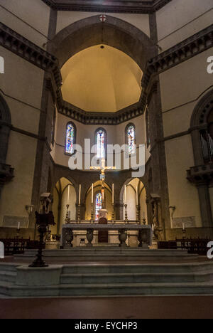Altar in der Kathedrale von Florenz. Florenz, Italien. Stockfoto