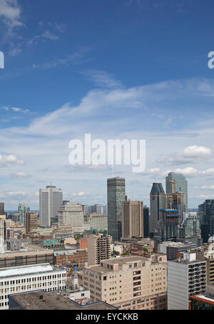 Ansicht der Stadt Montreal Stockfoto