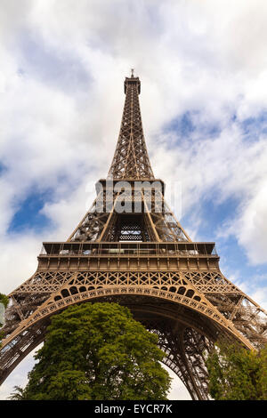 Eiffelturm, Paris, Wahrzeichen in Frankreich Stockfoto