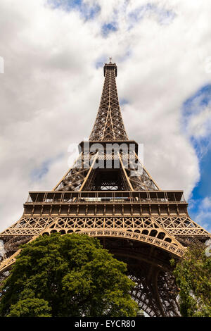 Eiffelturm, Paris, Wahrzeichen in Frankreich Stockfoto