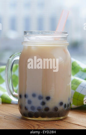 Blase Boba Tee Stockfoto