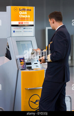 Flughafen Düsseldorf Stockfoto